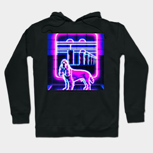 Neon Spaniel Clumber Hoodie